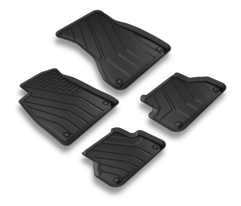 Dywaniki TPE do Audi A5 F5 Sportback (10.2016-07.2024) - korytkowe dywaniki samochodowe - Amal Plast - przód i tył