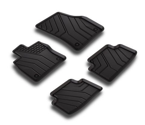 Dywaniki TPE do Cupra Ateca SUV (11.2018-....) - korytkowe dywaniki samochodowe - Amal Plast - przód i tył