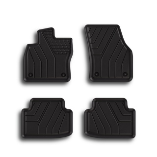 Dywaniki TPE do Cupra Ateca SUV (11.2018-....) - korytkowe dywaniki samochodowe - Amal Plast - przód i tył