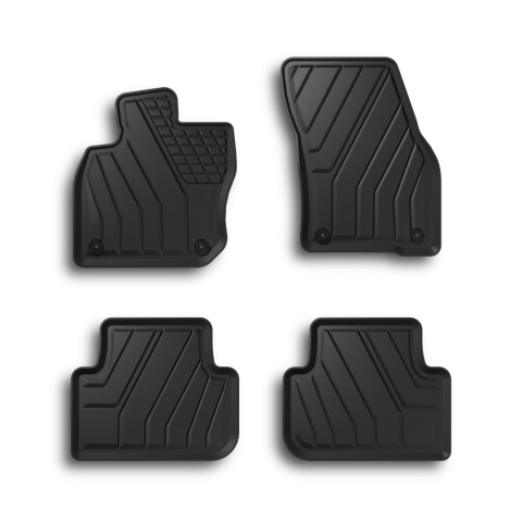Dywaniki TPE do Volkswagen Tiguan III SUV (2024-....) - korytkowe dywaniki samochodowe - Amal Plast - przód i tył